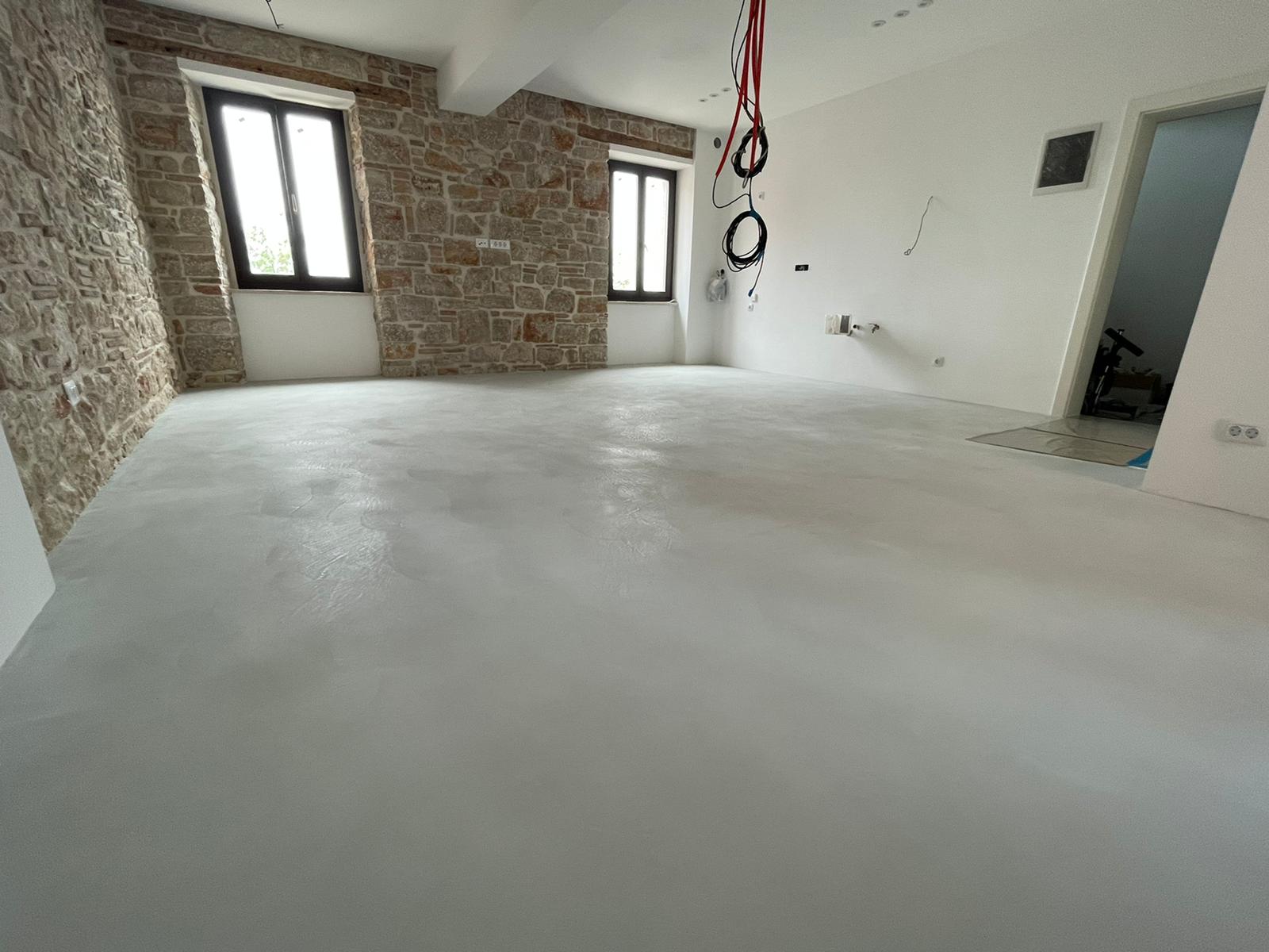 Floor dekor - mikrocement obloga wall2floor
